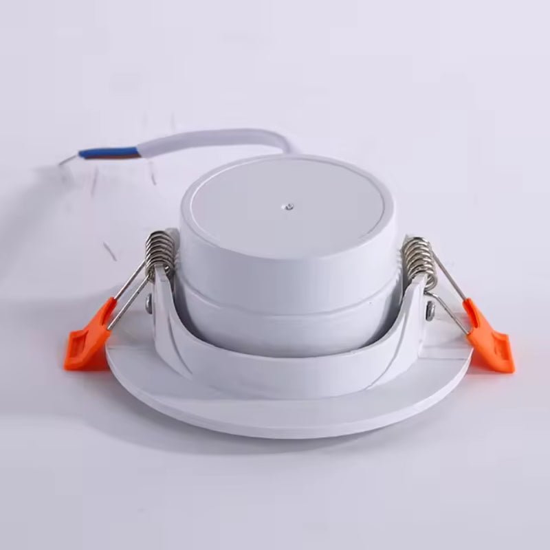 Spot LED Encastrable 7W BLANC Orientable 30° Transformateur Intégré