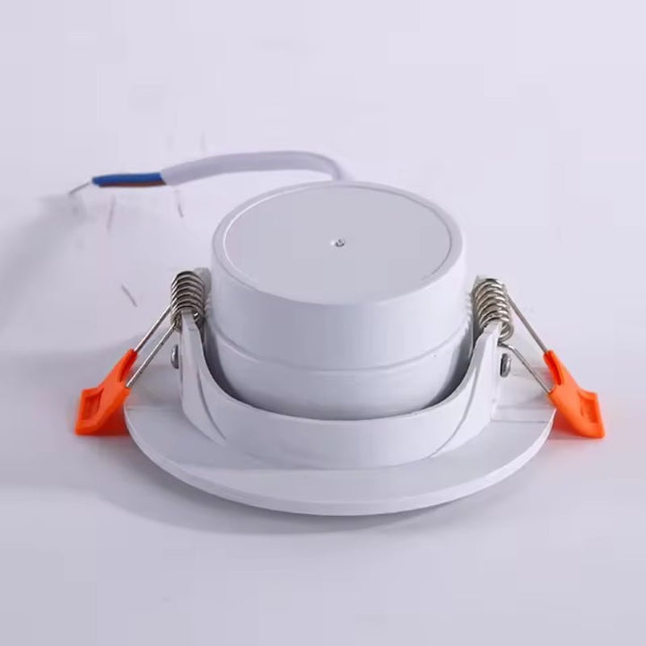 Spot LED Encastrable 7W BLANC Orientable 30° Transformateur Intégré