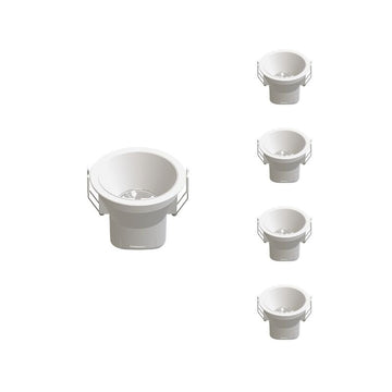 Spot LED Encastrable 9W IP44 Dimmable CCT Ø85.5mm (Pack de 5)