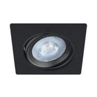 Spot LED Encastrable Orientable 5W Carré SMD Noir