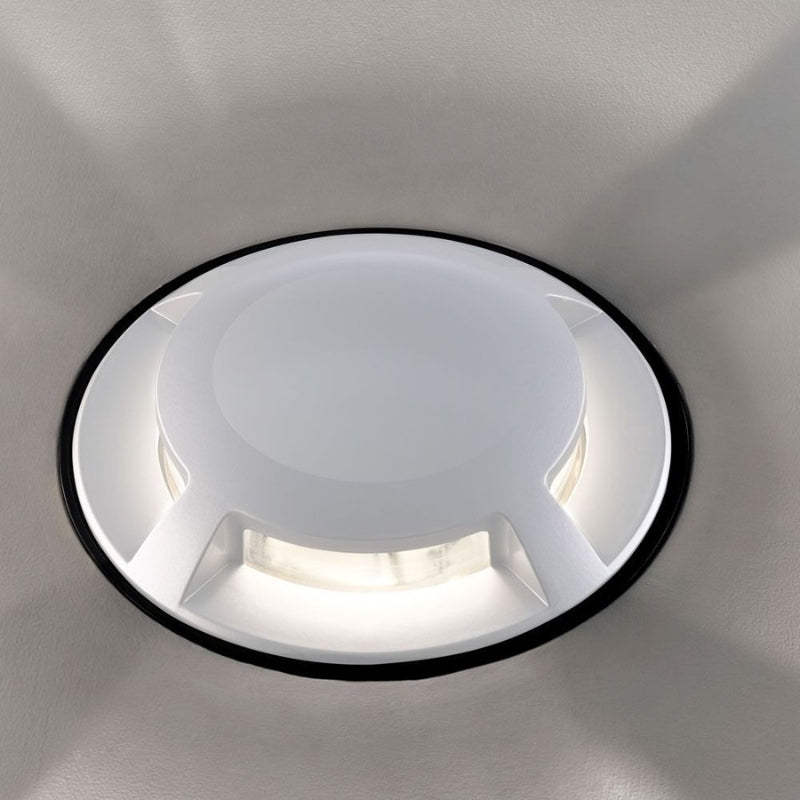 Spot LED Extérieur Encastrable IP67 DC12V 1W 4 Faisceaux Blanc
