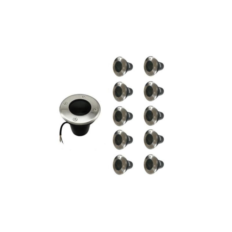 Built -Em LED ao ar livre para a lâmpada GU10