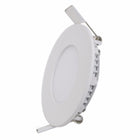 Extra plat rond LED-paneel, downlight, 12 W, wit
