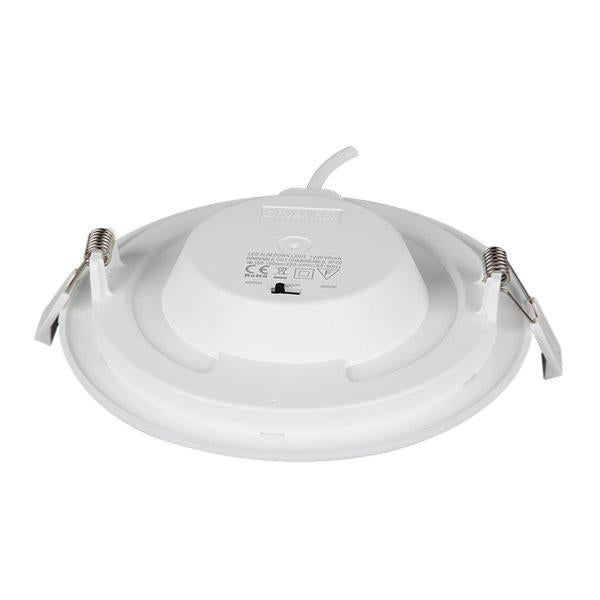 LED de luz descendente redonda delgada 9W Ø115 mm Luz variable dimmable