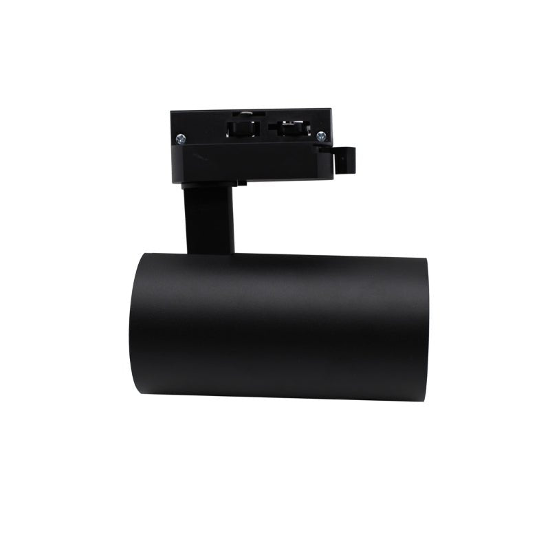 Spot LED sur Rail Monophasé CCT 20W 60° Noir - 3000K/4000K/6500K (Pack de 20)