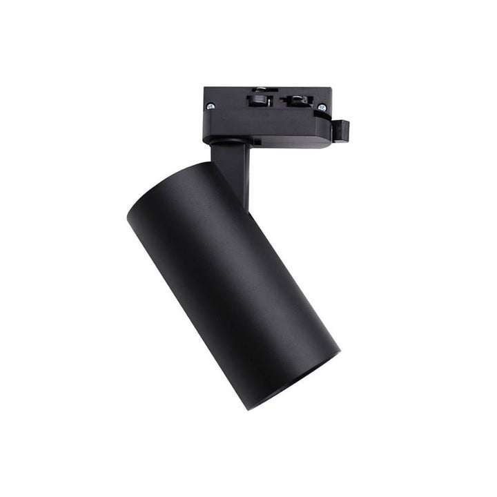 Spot LED sur Rail Monophasé CCT 20W 60° Noir - 3000K/4000K/6500K (Pack de 20)