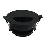 Soporte Foco Aluminio GU10 LED Demi-Rond Orientable ø83 mm