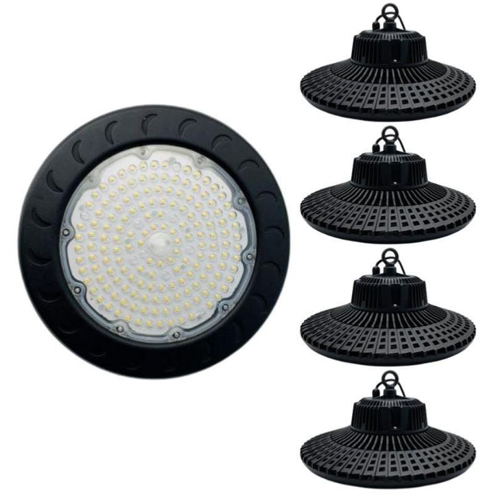 Industriële ophanging Highbay UFO 150W IP65 zwart