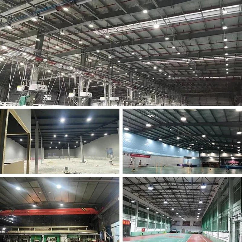 OVNI 200W 160LM/W SUSPENSIÓN INDUSTRIAL CON DETECTOR DE MOVIMIENTO