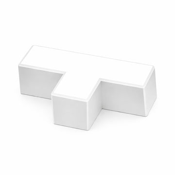 Connecteur T 10W pour Suspension Linéaire Interconnectable BLANC