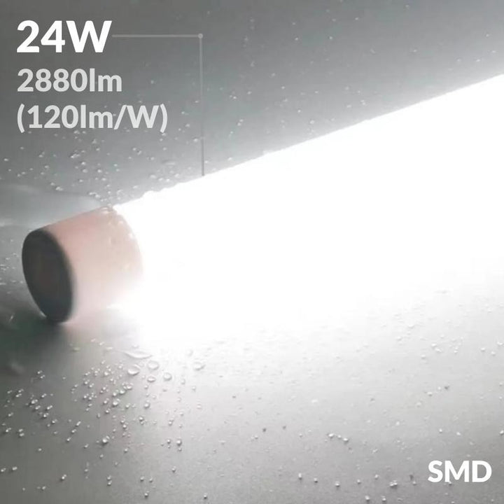Tube Néon LED 24W IP65 150cm T8 220V