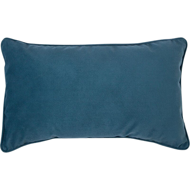 Dekoratives rechteckiges Polyesterkissen 30 x 50 cm – einfarbig