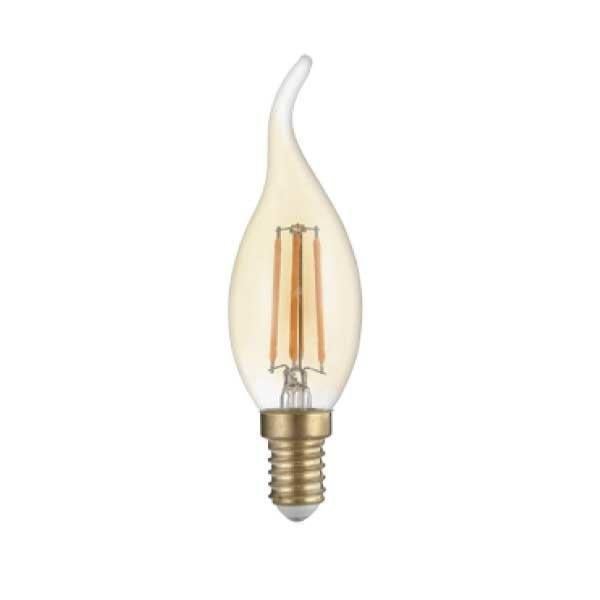 Ampoule E14 LED 4W Flamme Filament Dimmable C35 - Silumen