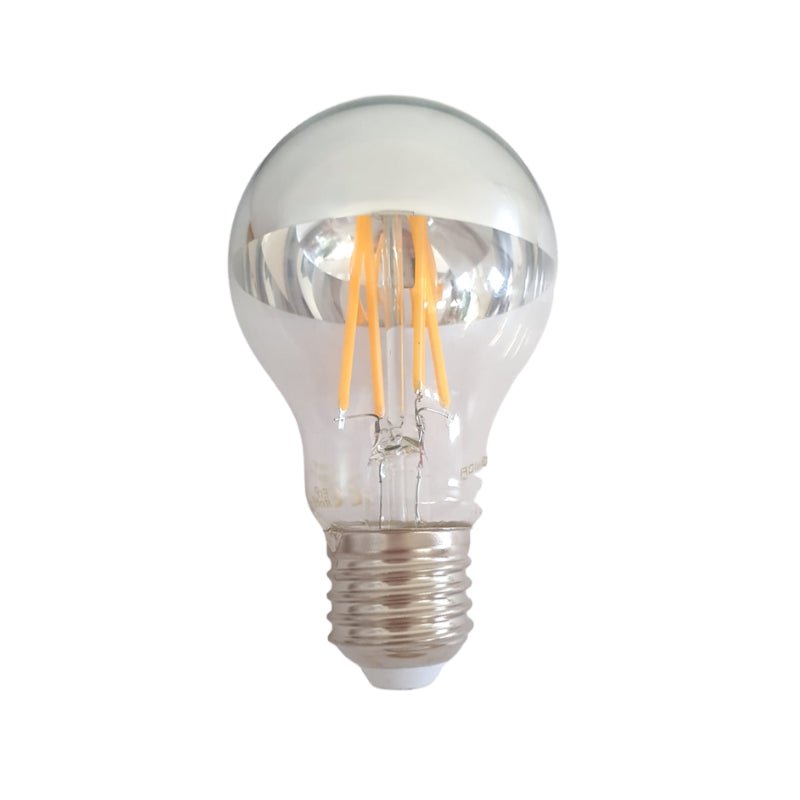 Ampoule E27 LED Filament 7W A60 Avec Reflet - Silumen