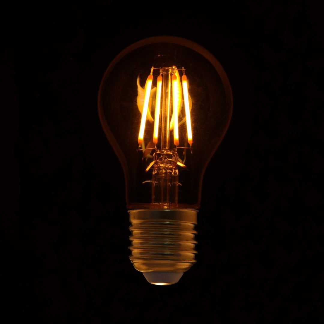 Ampoule E27 LED Filament Dimmable 8W A60 Classique - Silumen