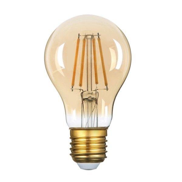 Ampoule E27 LED Filament Dimmable 8W A60 Classique - Silumen