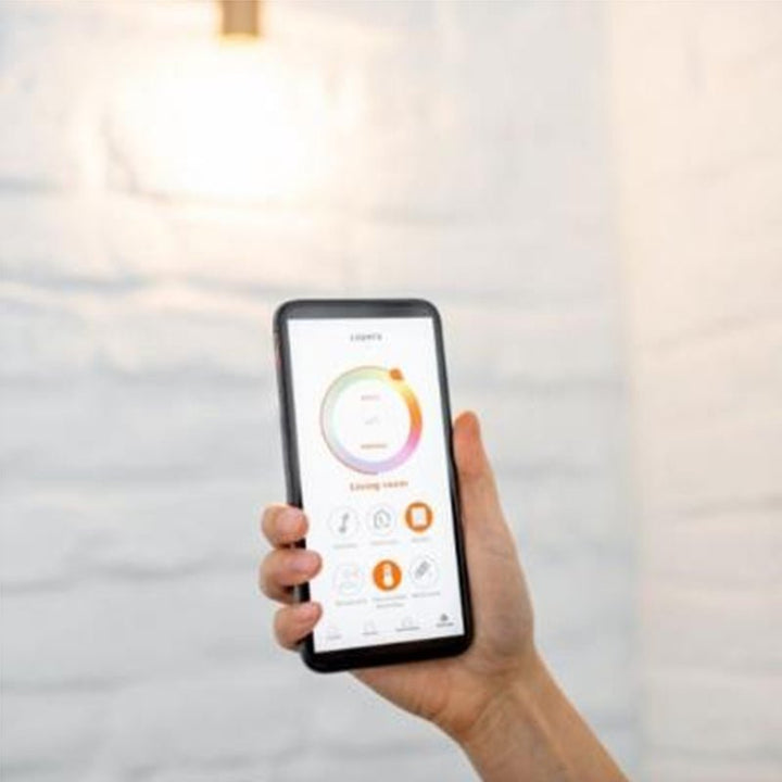 Ampoule LED Connectée Wifi E27 11W G95 RGBW - Silumen