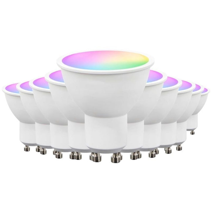 Ampoule LED Connectée Wifi GU10 5W RGBW - Silumen