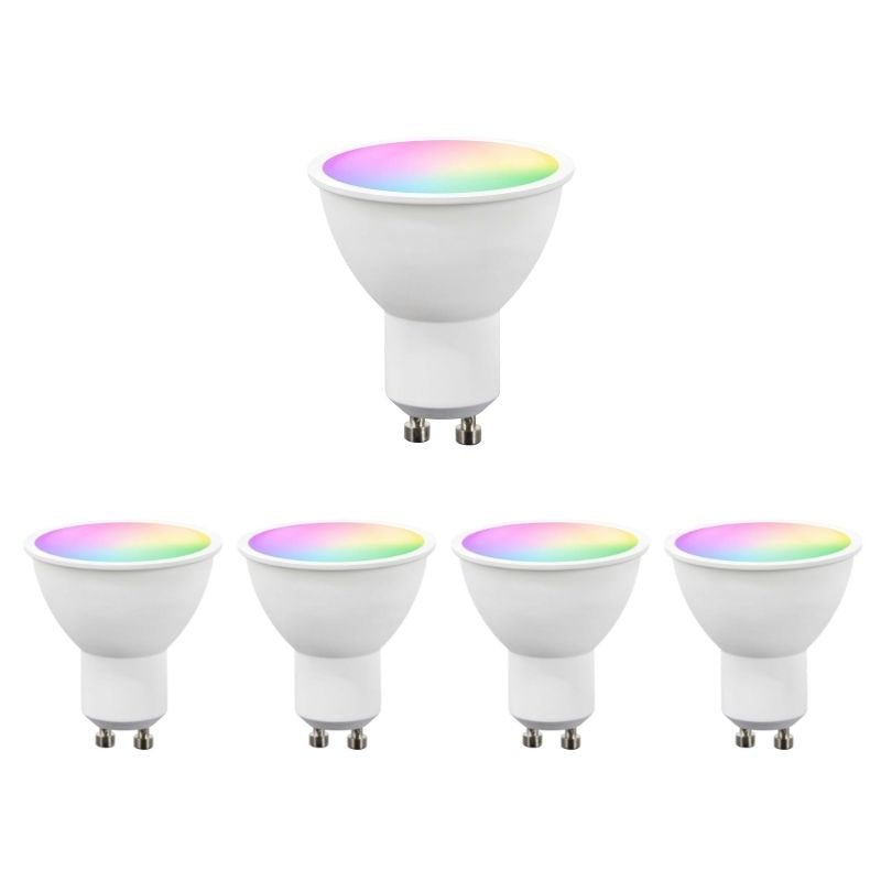 Ampoule LED Connectée Wifi GU10 5W RGBW - Silumen