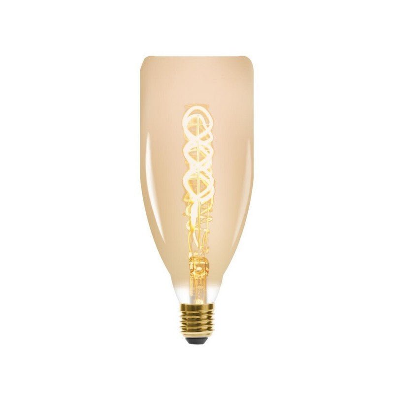 Ampoule LED E27 Filament Bouteille 4W Ambré - Silumen