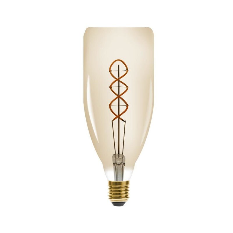 Ampoule LED E27 Filament Bouteille 4W Ambré - Silumen