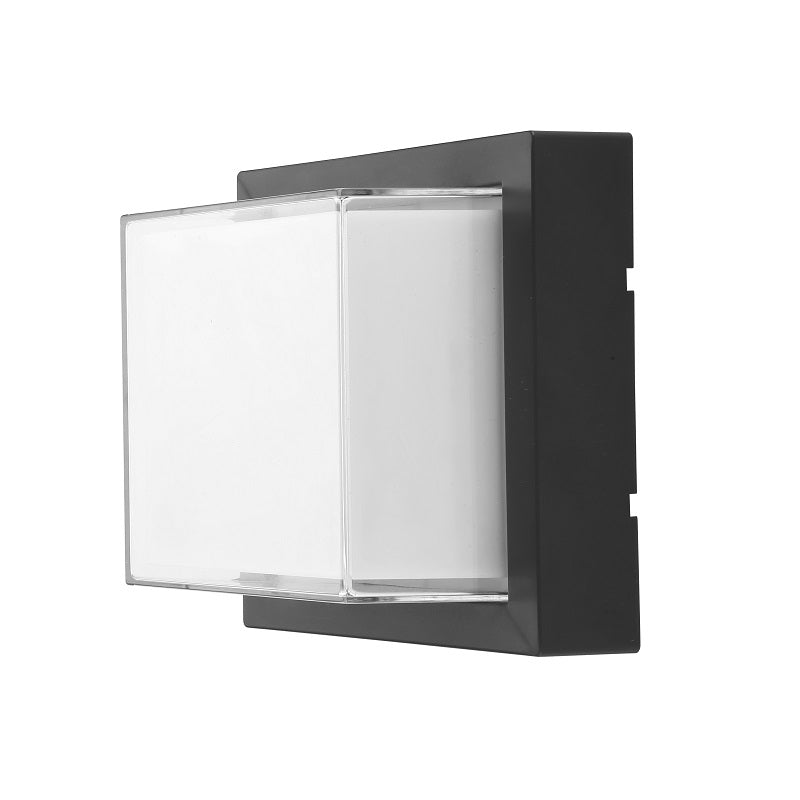 Applique LED Connectée Wifi RGBW 12W IP54 Carrée - Silumen