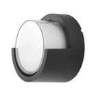 RGBW LED-wandlamp verbonden Wifi 12W IP54 rond met kap