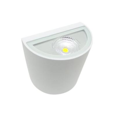 Applique LED Murale 10W Double Faisceau IP44 BLANC - Silumen