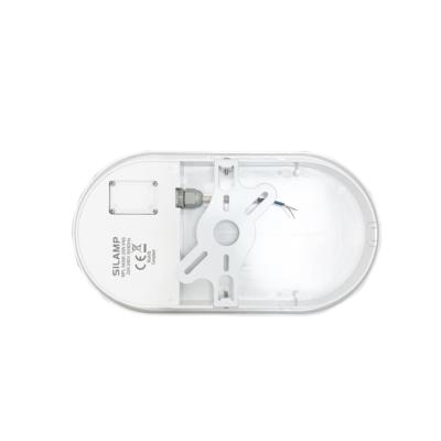 Applique LED Murale 20W Blanche Ovale IP65 - Silumen