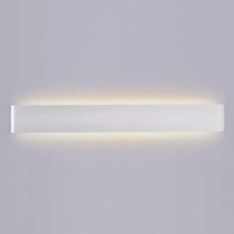 Applique Murale Blanche Double Faisceau 60cm 17W Haut rendement 145lm/W IP44 - Silumen