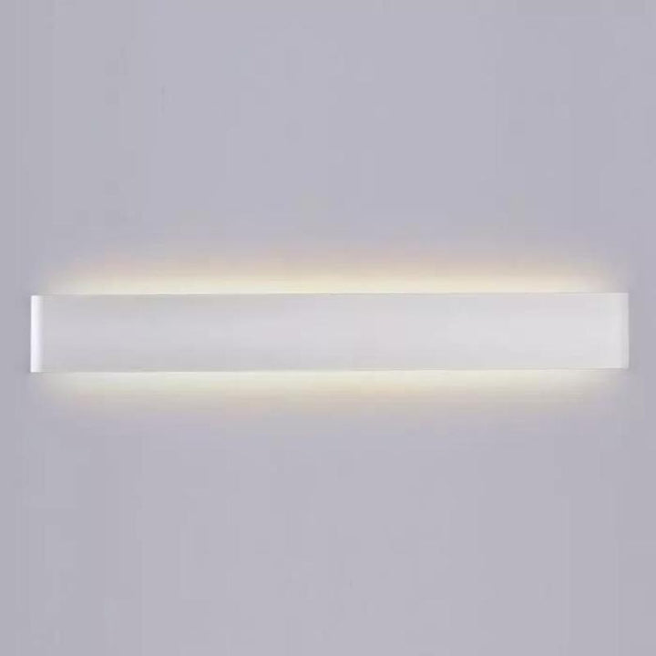 Applique Murale Blanche Double Faisceau 60cm 17W Haut rendement 145lm/W IP44 - Silumen