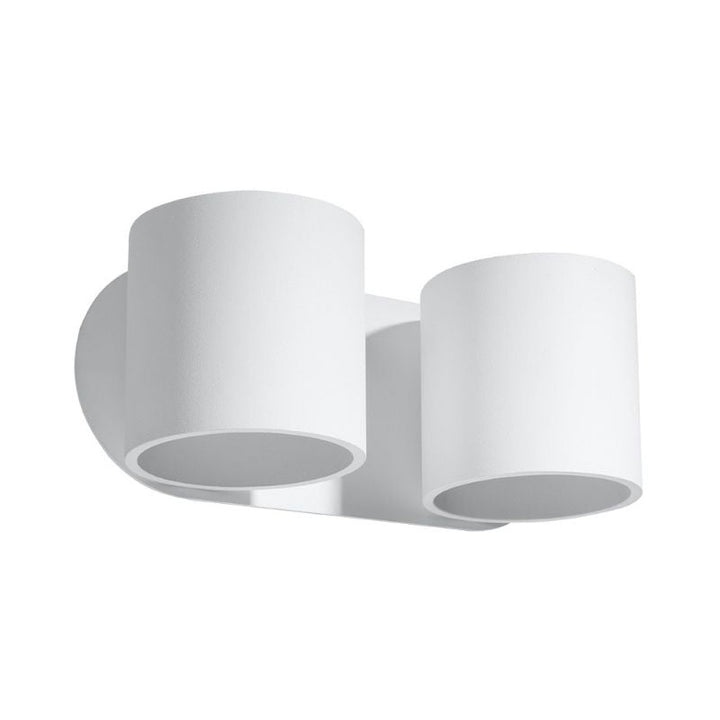 Applique Murale Cylindre 2 Spots de Lumière pour Ampoule G9 - Silumen