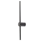 Diseño de luz de pared Tubo interior LED 16W Negro