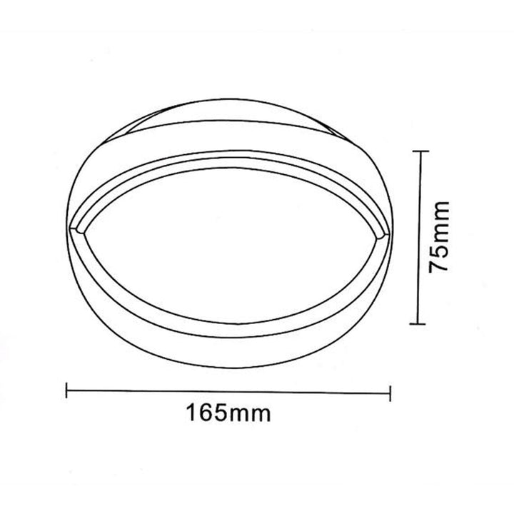 Applique Murale LED 15W Blanche Ronde - Silumen