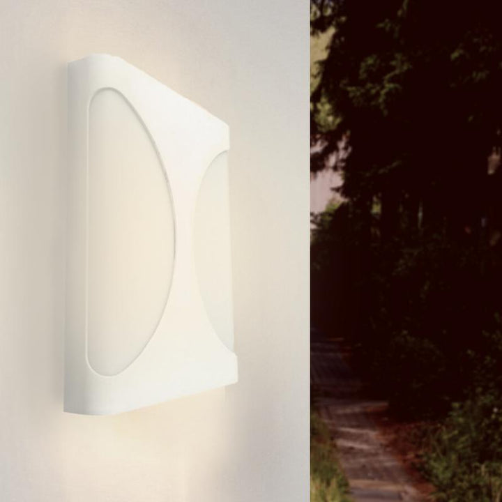 Applique Murale LED 18W IP44 BLANC - Silumen