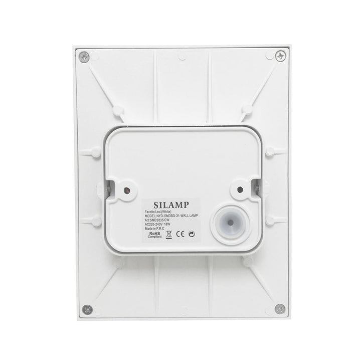 Applique Murale LED 18W IP44 BLANC - Silumen