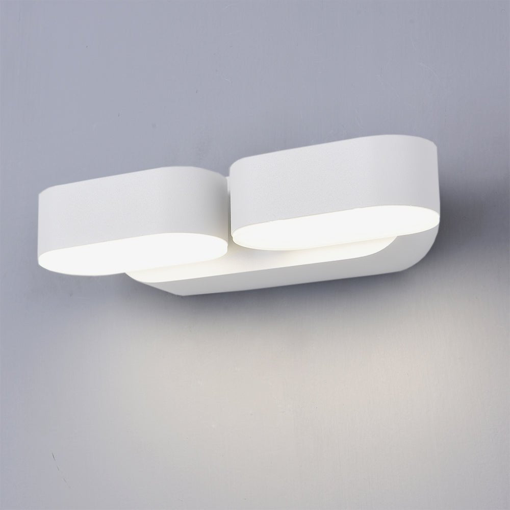 Applique murale LED 2x6W IP54 Orientable - Silumen