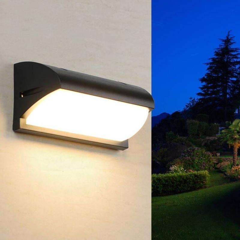 Applique Murale LED 30W Noire IP62 - Silumen