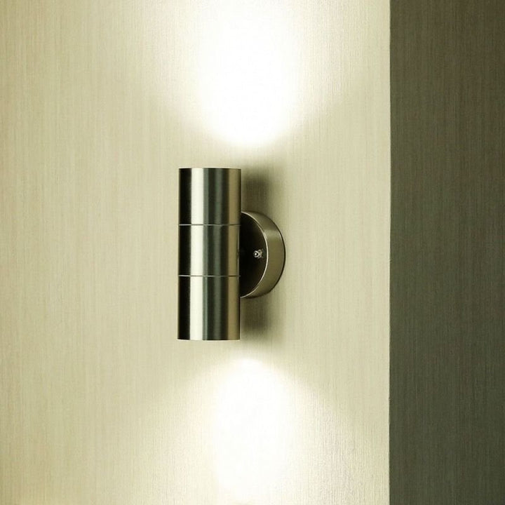 Applique Murale LED IP44 Double Faisceau GU10 - Silumen