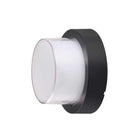 Applique Murale Noire Ronde LED IP65