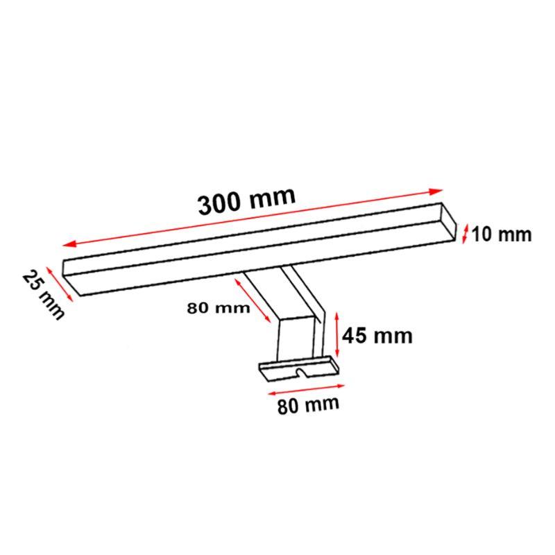 Applique Murale Salle de Bain 6W IP44 - Silumen