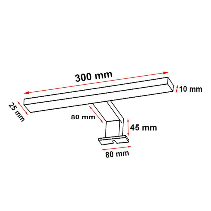 Applique Murale Salle de Bain 6W IP44 - Silumen