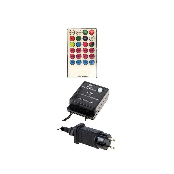 Arbre Lumineux Noël 1M60 RGB avec télécommande IP44, 8 modes - Silumen