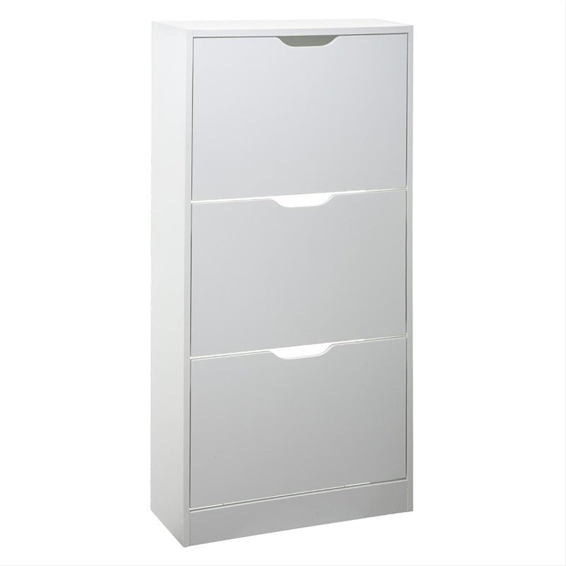 Armoire à Chaussure 3 Niveaux 60x23x119 cm - Silumen
