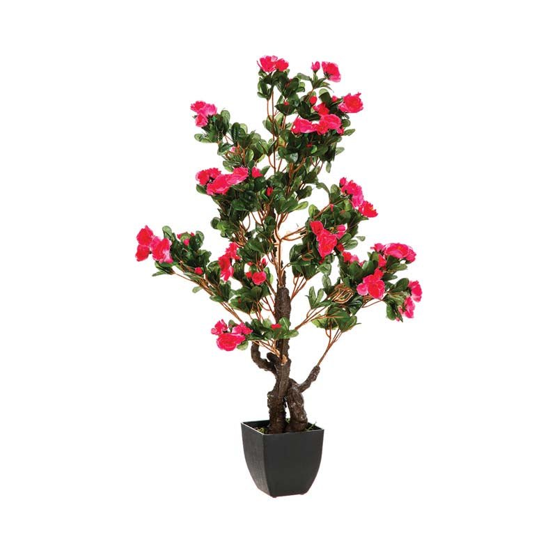 Azalée Artificielle Décorative 81cm - Silumen