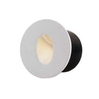 Baliza LED Embutida Redonda 3W 220V 34° Branca IP20 para Escadas