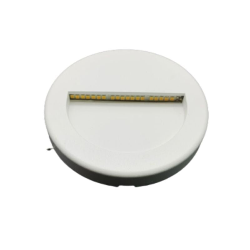 Balise LED Saillie 3W 220V 120° Rond pour Escalier - Silumen