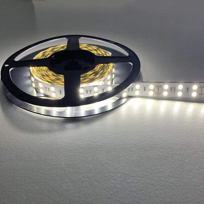 Bandeau LED 24V 5M 5050 IP20 120LED/m Double Rangée - Silumen