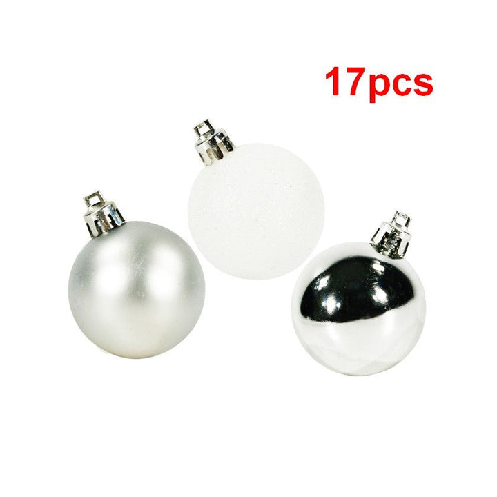 Boules de Noël 17 pcs Ø5cm - Silumen