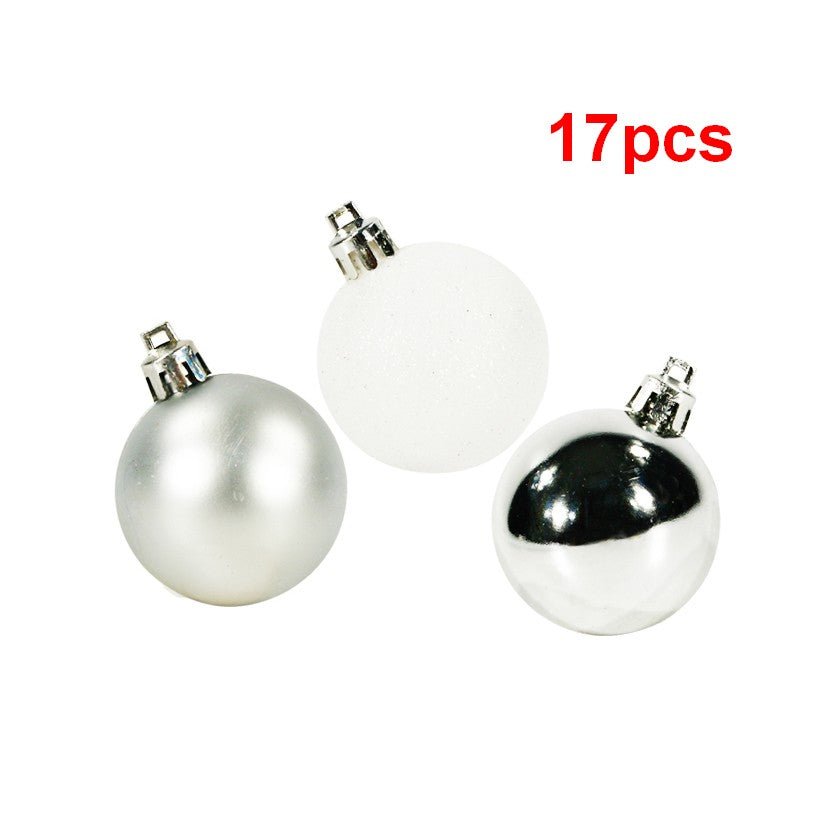 Boules de Noël 17 pcs Ø5cm - Silumen